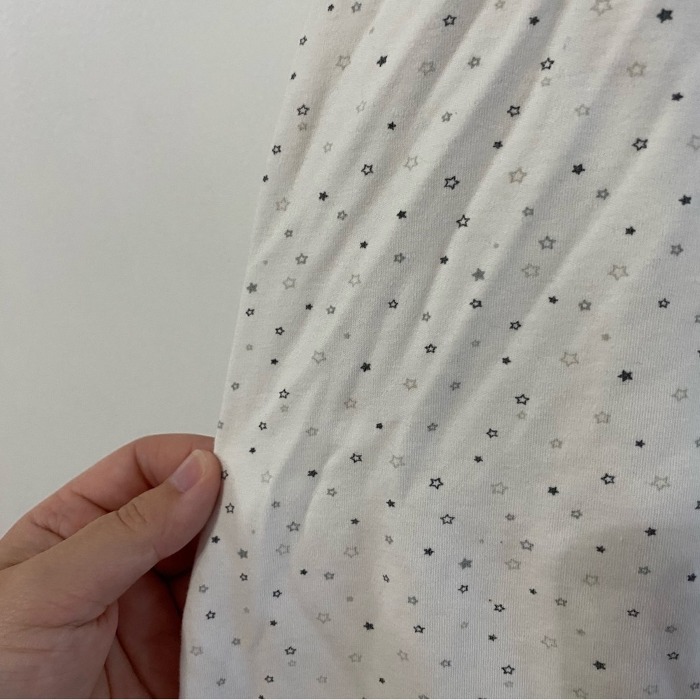 Nested Bean White and Gray Sleep Sack Size Medium - Picture 3 of 5